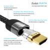 Zeskit Certified 2.1 8K HDMI Cable 48Gbps 4K120Hz Compatible with Soundbar eARC HDR10 VRR Dolby Vision Atmos HDCP 2.2 & 2.3 Gaming PS5 Xbox Series X Apple TV Roku Monitor (Ultra High Speed Maya 6ft) view 4
