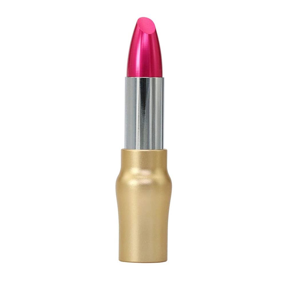 128GB Lipstick Shape USB Flash Drive USB Drives Memory Stick Thumb Drives USB 2.0 Disk Pen Drive Pen Drive USB Drive Date Storage Flash Disk Zip Drive USB Stick (Gold Pink)