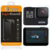 [2-Pack] for GoPro Hero7 Black/GoPro Hero6 / GoPro Hero5 Screen Protector [Tempered Glass] + Lens Protector, SuperGuardZ, 9H, 0.3mm, Anti-Scratch, Anti-Bubble [Lifetime Replacement] + 2 Stylus Pen view 1