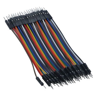 Antrader Multicolored Breadboard Jumper Wires 40 Pin 10CM Male to Male