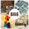 Antrader Multicolored Breadboard Jumper Wires 40 Pin 10CM Male to Male view 2