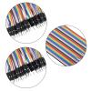 Antrader Multicolored Breadboard Jumper Wires 40 Pin 10CM Male to Male view 4