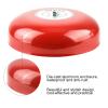 Fire School Safety Fire Alarm Bell, 24V Metal Round Alarm, Security Fire Alarm Bell with Clanging Sound Multipurpose Alarm Bell view 3