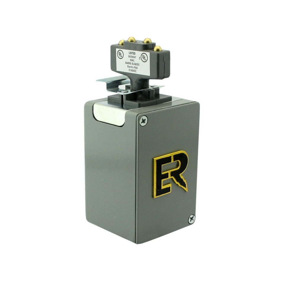Feedrail Non-Fusible 4-Pole Plug In Jack W/Box And Cable Grip #FRS-351M