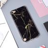 IDWELL iPod Touch Case with Screen Protectors, Slim FIT Anti-Scratch Flexible Soft TPU Bumper Hybrid Shockproof Protective Case for iPod Touch 5/6/7, Black Marble view 3