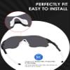 BLAZERBUCK Replacement Sock Kits Earsocks & Nosepieces for Oakley EV Zero Series Sunglass - White view 2