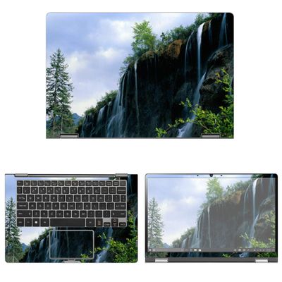 Decalrus - Protective Decal Waterfall Skin Sticker for LG Gram 14T990 (14" Screen) case Cover wrap LGgramTouch_14T990-55