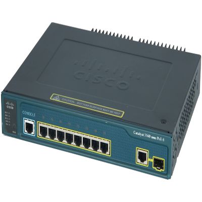 Cisco WS-C3560-8PC-S 8 Port PoE Ethernet Switch (Renewed)