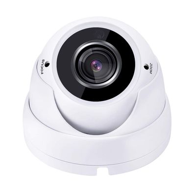 101AV 5 Megapixel 4in1 TVI/AHD/CVI/CVBS(960H) 2.8-12mm Lens Security Surveillance Dome Camera DWDR IR Cut OSD menu for Indoor Outdoor CCTV Home Office (White) (2 Pack)
