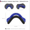 BLAZERBUCK Replacement Nose Pads Nose Pieces for Oakley M Frame Series Sunglasses - Blue view 2