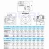DRRI HE29 14Pin Elbow 10A 380V Power Threaded Circular Waterproof Panel Mount Connector for Indoor and Outdoor Applications view 2