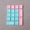 17 Keys Numeric Keypad Side/Top Printed PBT Keycaps Dyeing Sublimation OEM Profile Switch for Cherry MX Gaming Mechanical Keyboard DIY Replace view 2