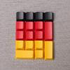 17 Keys Numeric Keypad Side/Top Printed PBT Keycaps Dyeing Sublimation OEM Profile Switch for Cherry MX Gaming Mechanical Keyboard DIY Replace view 2