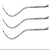 20" x 1/4" Braided Ground Straps (1/4" Ring to 1/4" Ring)-3pcs | Made in USA view 1