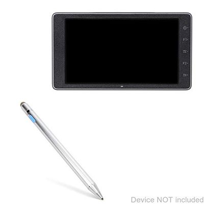 BoxWave Stylus Pen Compatible with DJI CrystalSky Monitor (5.5 in) - AccuPoint Active Stylus, Electronic Stylus with Ultra Fine Tip - Metallic Silver