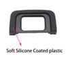 Eye Cup Eyecup Nikon D5300 D5100 D3500 D3400 D3200 D3300 D3100 D3000 D5600 D5500 D5000 D5200 Eyepiece Viewfinder & Hot Shoe Cover [2+2Pack],ULBTER Viewfinder Replacement for DK-25 view 2