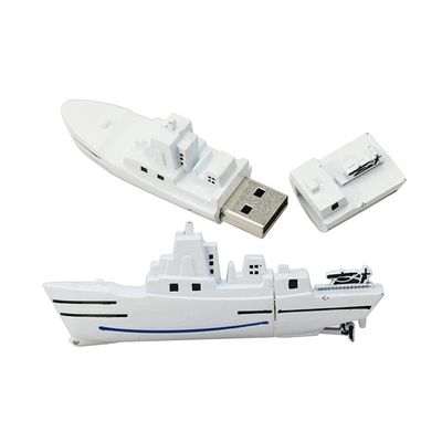 128GB Steamship Shape USB Flash Drive USB Drives Memory Stick Thumb Drives USB 2.0 Disk Pen Drive Pen Drive USB Drive Date Storage Flash Disk Zip Drive USB Stick (White)