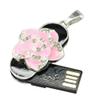 32GB Rose Flower Shape USB 2.0 Flash Drive Pen Drive Memory Stick USB Stick USB Drive Flash Disk Thumb Drive USB Disk USB Stick U Disk PenDrive (Pink) view 3