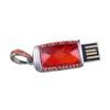128GB Rectangle Shape USB Flash Drive USB Drives Memory Stick Thumb Drives USB 2.0 Disk Pen Drive Pen Drive USB Drive Date Storage Flash Disk Zip Drive USB Stick (Red) view 3