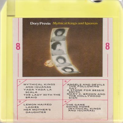 Dory Previn: Mythical Kings and Iguanas 8 Track Tape