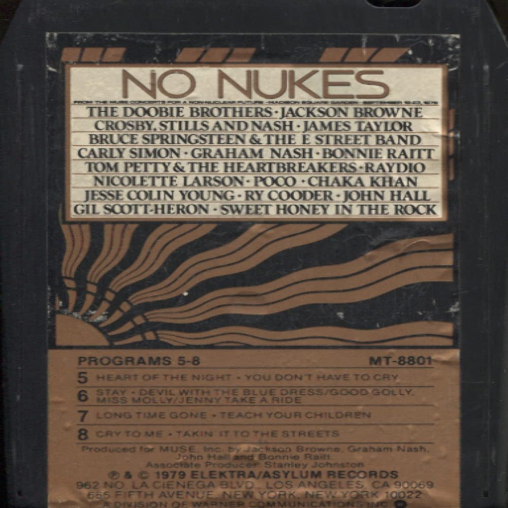 No Nukes - Tape 2 8 Track Tape