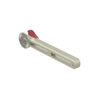 Vocas 140mm Single Sided NATO Rail with Rosette Clamp
