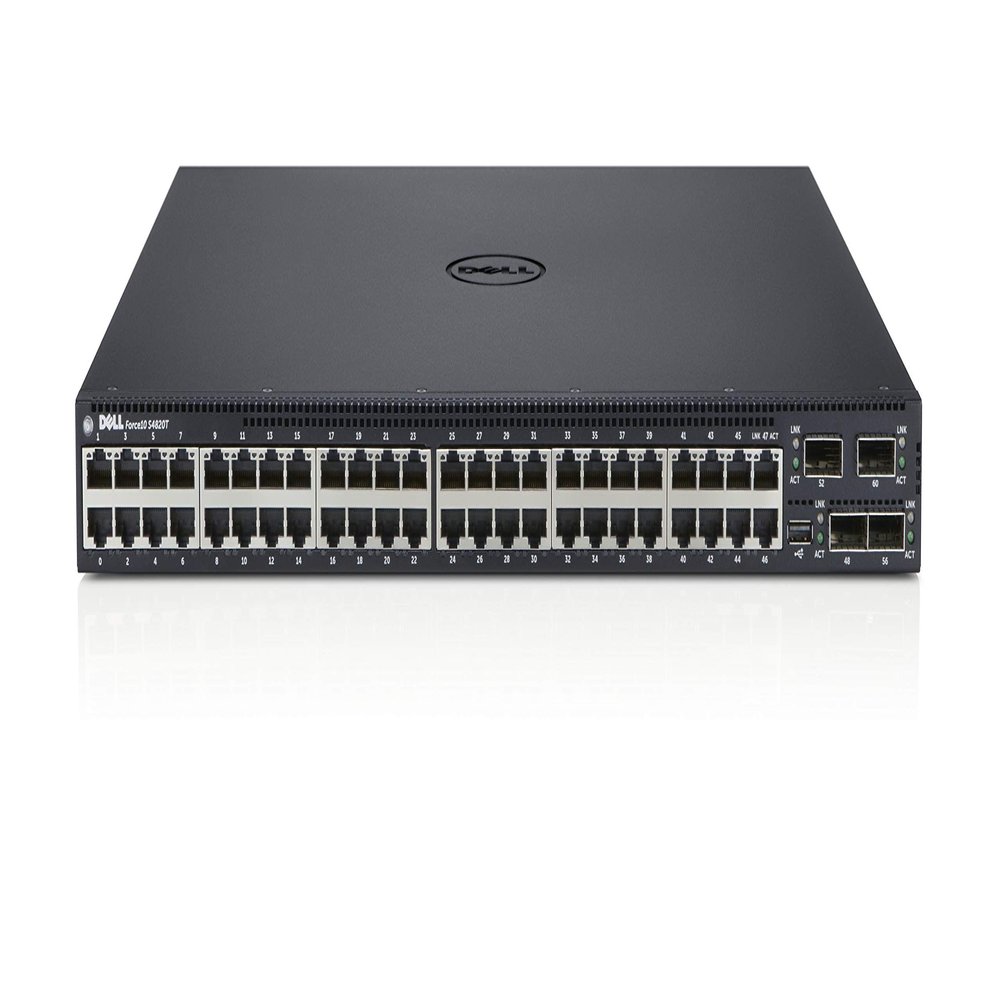 Dell Networking S4820T 48P 10GbE 4P QSFP+ RA Switch S4820T (Renewed)