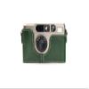 Handmade Genuine Real Leather Half Camera Case Bag Cover for Contax T2 Green Color view 1
