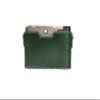 Handmade Genuine Real Leather Half Camera Case Bag Cover for Contax T2 Green Color view 2