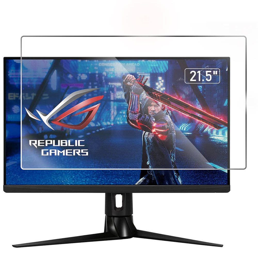 2Pack 21.5" Anti Glare Matte Monitor Screen Protector Fit Diagonal 21.5 Inch Sceptre/Acer/ASUS/Dell/LG/AOC/KOORUI/SAMSUNG/HP Desktop 21.5 INCH 16:9 Aspect PC Screen, Reduce Glare, Fingerprint Resist