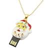 16GB Shape USB Flash Drive USB Drives Memory Stick Thumb Drives USB 2.0 Disk Pen Drive Pen Drive USB Drive Date Storage Flash Disk Zip Drive USB Stick (Santa Claus) view 3