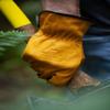 Bear Knuckles Water Resistant Regular Duty Cowhide Leather Work Gloves | Patented Pre-Curved Finger Design view 3