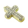 128GB Cross Shape USB 2.0 Flash Drive Thumb Drive Memory Stick Pen Drive U Disk Data Storage Jump Drive USB Drive (Gold) view 2