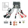 Daytona Radio Motor 2 with Chrome Pushbuttons & Chrome Plastic Knobs Kit Compatible with Camaro, Firebird, GTO, Chevelle view 3