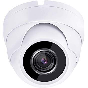 101AV 2MP 4in1 (TVI, AHD, CVI, CVBS) Indoor Outdoor Dome Camera DWDR OSD menu for CCTV DVR Home Office Surveillance Security (White) (2MP 2.8mm Lens, White)