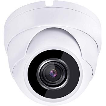 101AV 2MP 4in1 (TVI, AHD, CVI, CVBS) Indoor Outdoor Dome Camera DWDR OSD menu for CCTV DVR Home Office Surveillance Security (White) (2MP 2.8mm Lens, White)