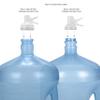 Brio Stainless Steel 3-5 Gallon Water Jug Stand and 2 Dispenser Valves, Non Slip Stand with BPA Free Fast Flow Water Spout Fits Both 48mm and 55mm Bottles 2 CAPS Included (White), 12 inches view 4