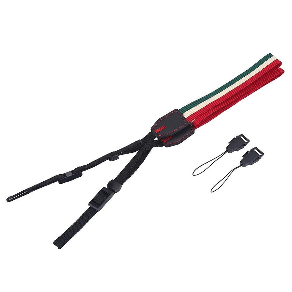 Serounder Universal Colorful Camera Neck Strap,Nylon Camera Shoulder Strap with Adjustable Strip for Holding Camera Securely(#1)