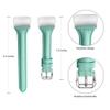 Soft Leather Band Replacement Compatible for Fitbit Charge 2 Smart Watch, Solid Color Wristband for Women (Green) view 2