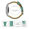 Soft Leather Band Replacement Compatible for Fitbit Charge 2 Smart Watch, Solid Color Wristband for Women (Green) view 3