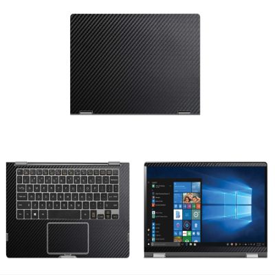 Decalrus - Protective Decal for LG Gram 14T990 (14" Screen) Laptop Black Carbon Fiber Skin case Cover wrap CFlgGramTouch_14T990Black