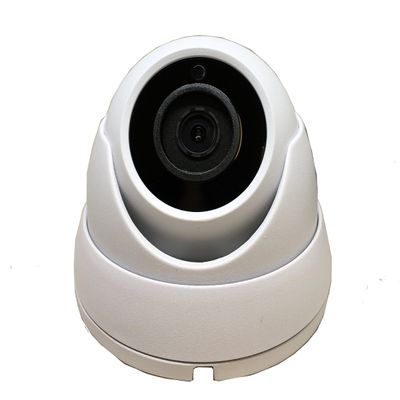 101AV 5 Megapixel 4in1 TVI/AHD/CVI/CVBS 3.6mm Fixed Lens Surveillance Dome Camera DWDR OSD menu IR Cut in/Outdoor for CCTV DVR Home Office Security (White) (4 Pack)
