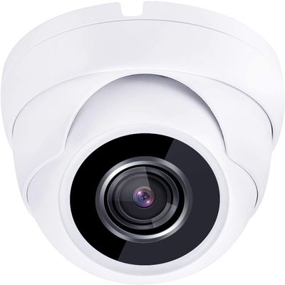 101AV 2MP 4in1 TVI/AHD/CVI/CVBS 2.8mm Fixed Lens Surveillance Dome Camera DWDR OSD menu Indoor Outdoor for CCTV DVR Home Office Surveillance Security (White) (2 Pack)