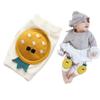 Angzhili 1 Pair Baby Knee Pad for Crawling,Elastic Anti-Slip Safety Baby Knee Protectors for Unisex Baby,Toddlers Kneepads Baby Knee Covers,Suitable for 6-24 Months (Yellow) view 1