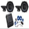 (4) ALPINE S-S57 230 Watt 5x7" 2-Way Car Speakers Bundle with ALPINE S-A32F 4-Channel S-Series Car Audio Amplifier Class D & RockvilIe RWK41 4 Gauge Car Amp Wiring Installation Kit (3 Items) view 1