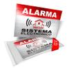 12 x Security Alarm Warning Sign Stickers - Spanish Text ALARMA - SISTEMA ELECTRONICO - for Internal and External use - Protection for Home, car... - Weatherproof - Size: 3,4 x 2,2 in view 1