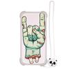 Case for At&T Prepaid Axia Qs5509a Case Silicone border + PC hard backplane Stand Cover SZ view 1