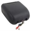 Belva BMRC7B Black Fully Enclosed Marine Radio Cover/Radio Splash Guard for Deck or Overhead Installs, Water-Resistant Flip-up Style view 4