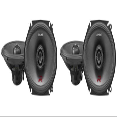 Alpine (4) R-S68 300 Watt 6x8 Car Audio Coaxial 2-Way Speakers