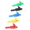 Fully Insulated Plug in Clips, 15A/300V for 4mm Banana Plug, 5Pcs Copper Clips, Safe and Reliable for High Performance Connections view 1